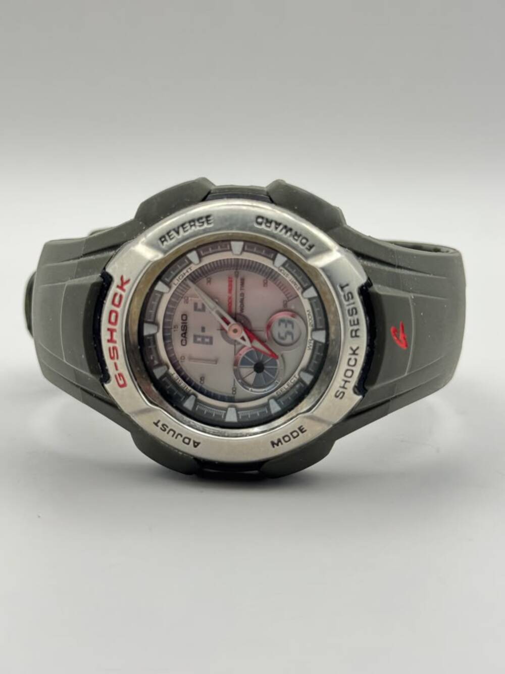 Casio G-Shock G-600 Analog Digital Watch Module 2737 Shock Resist Untested Used